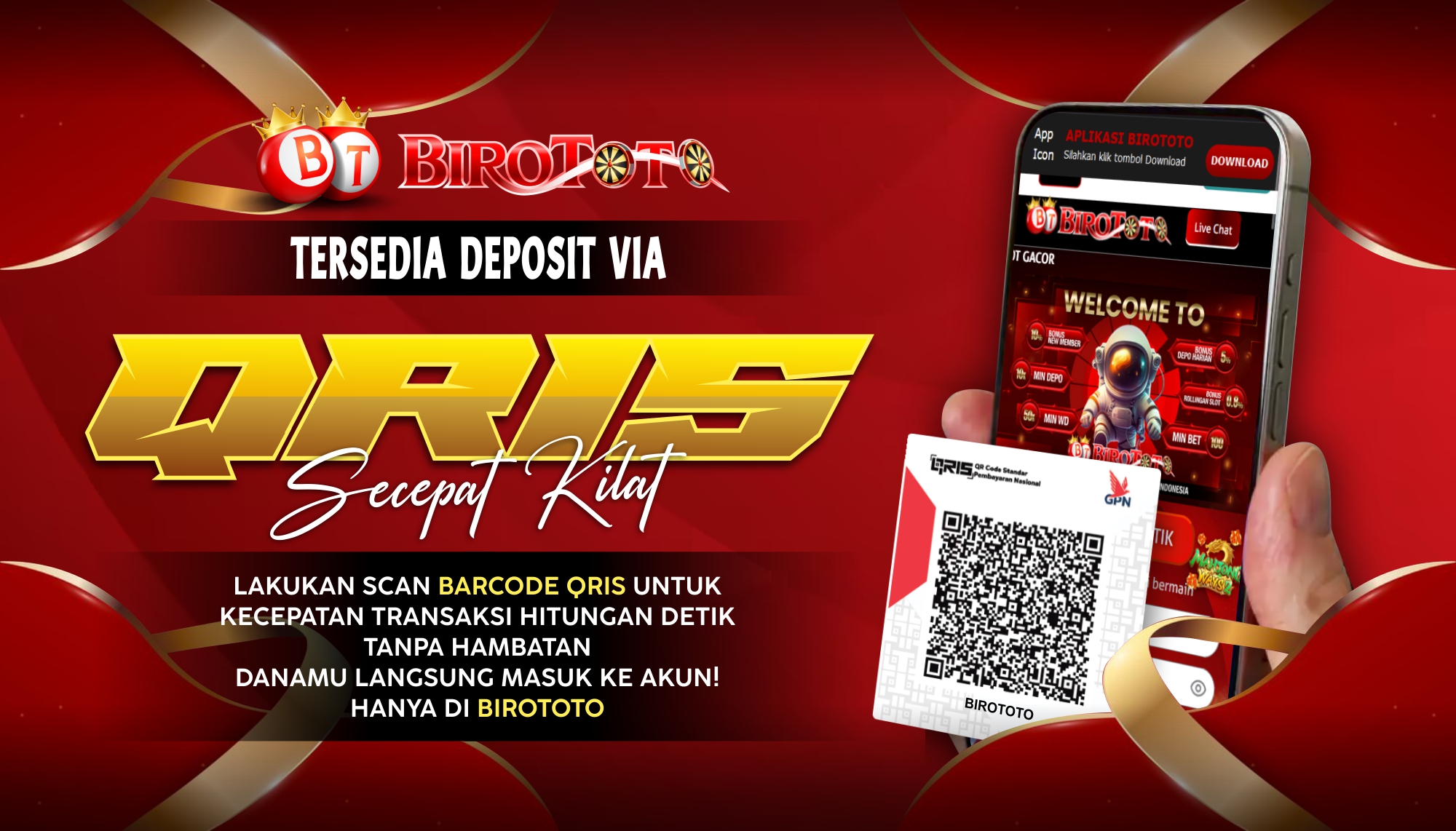 BIROTOTO✈️ BO Togel Resmi Deposit QRIS & Agen Toto Macau 4D Terpercaya 2025